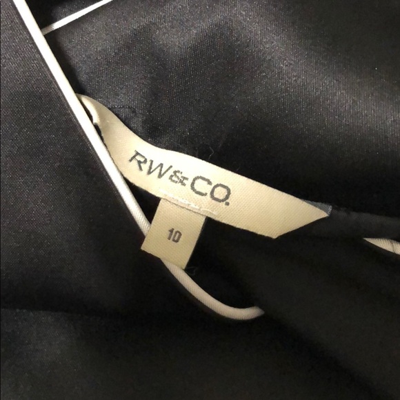 RW & Co. - Silky Black Dress - Picture 4 of 4